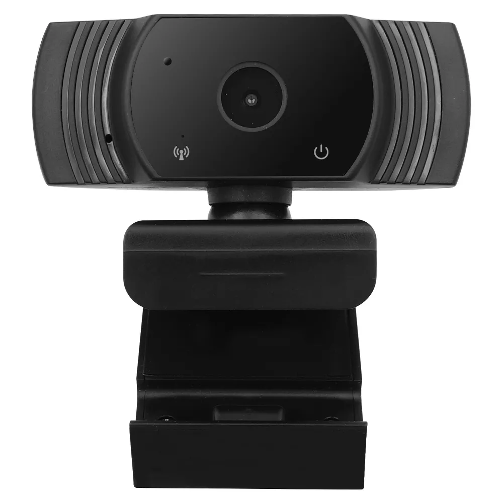 1080P 30FPS Wide Angle Webcam with Tripod and Mic